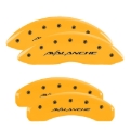 Picture of MGP Caliper Covers 4 Logo - 14002SAVLYL