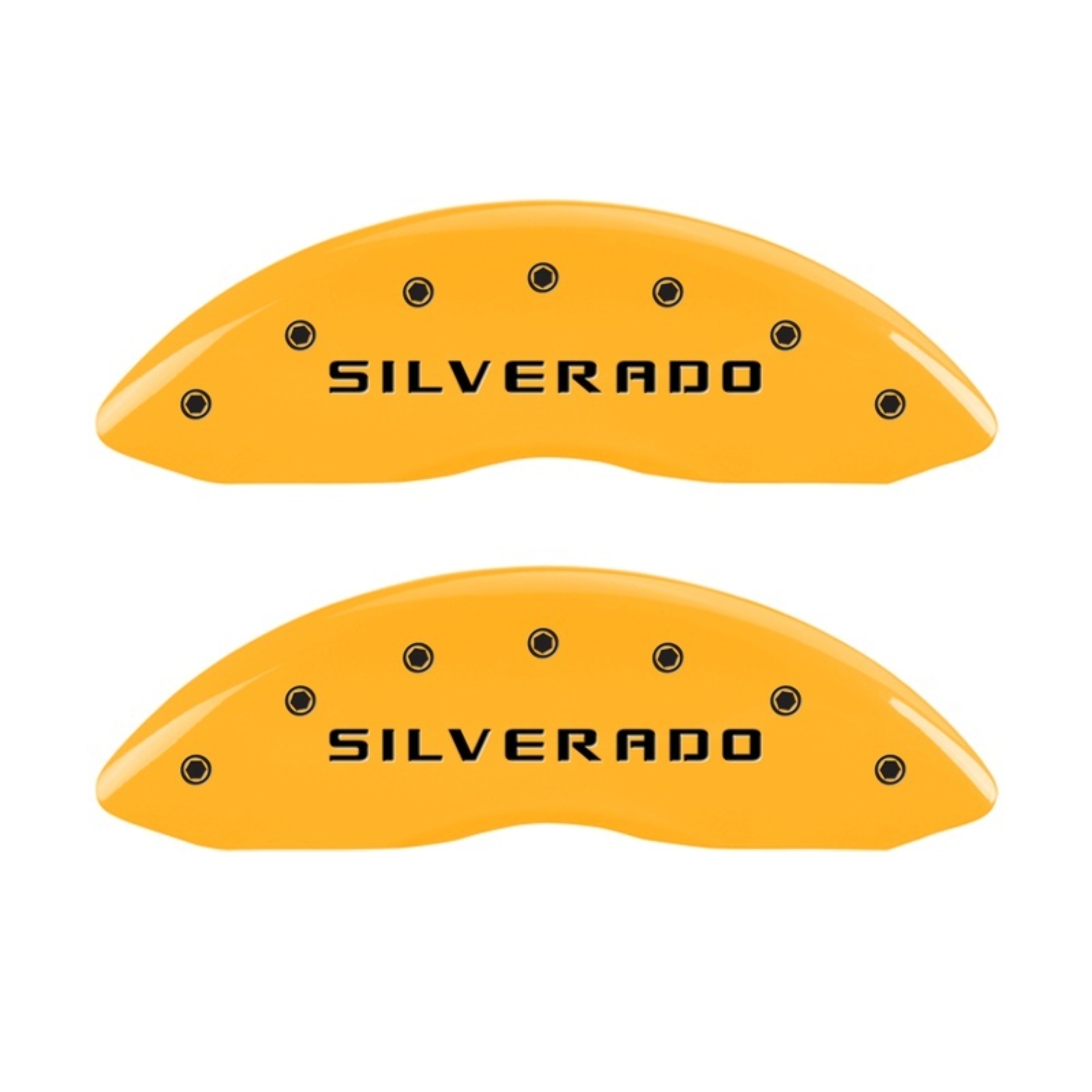 Picture of MGP Caliper Covers 2 Logo Front - 14238FSILYL