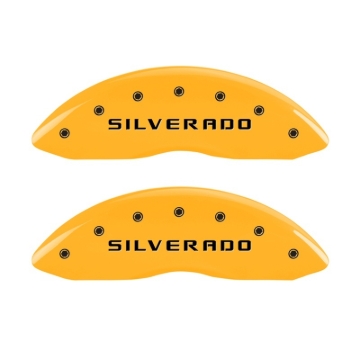 Picture of MGP Caliper Covers 2 Logo Front - 14238FSILYL