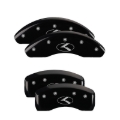 Picture of MGP Caliper Covers 4 Logo - 21187SCRKBK