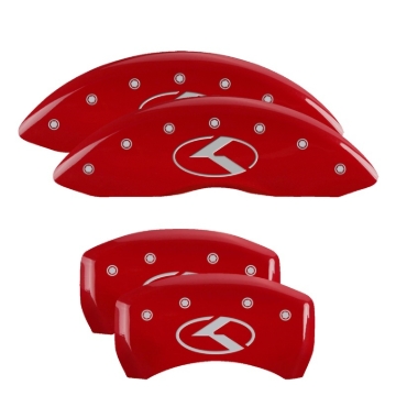 Picture of MGP Caliper Covers 4 Logo - 21191SCRKRD