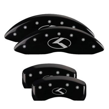 Picture of MGP Caliper Covers 4 Logo - 21192SCRKBK