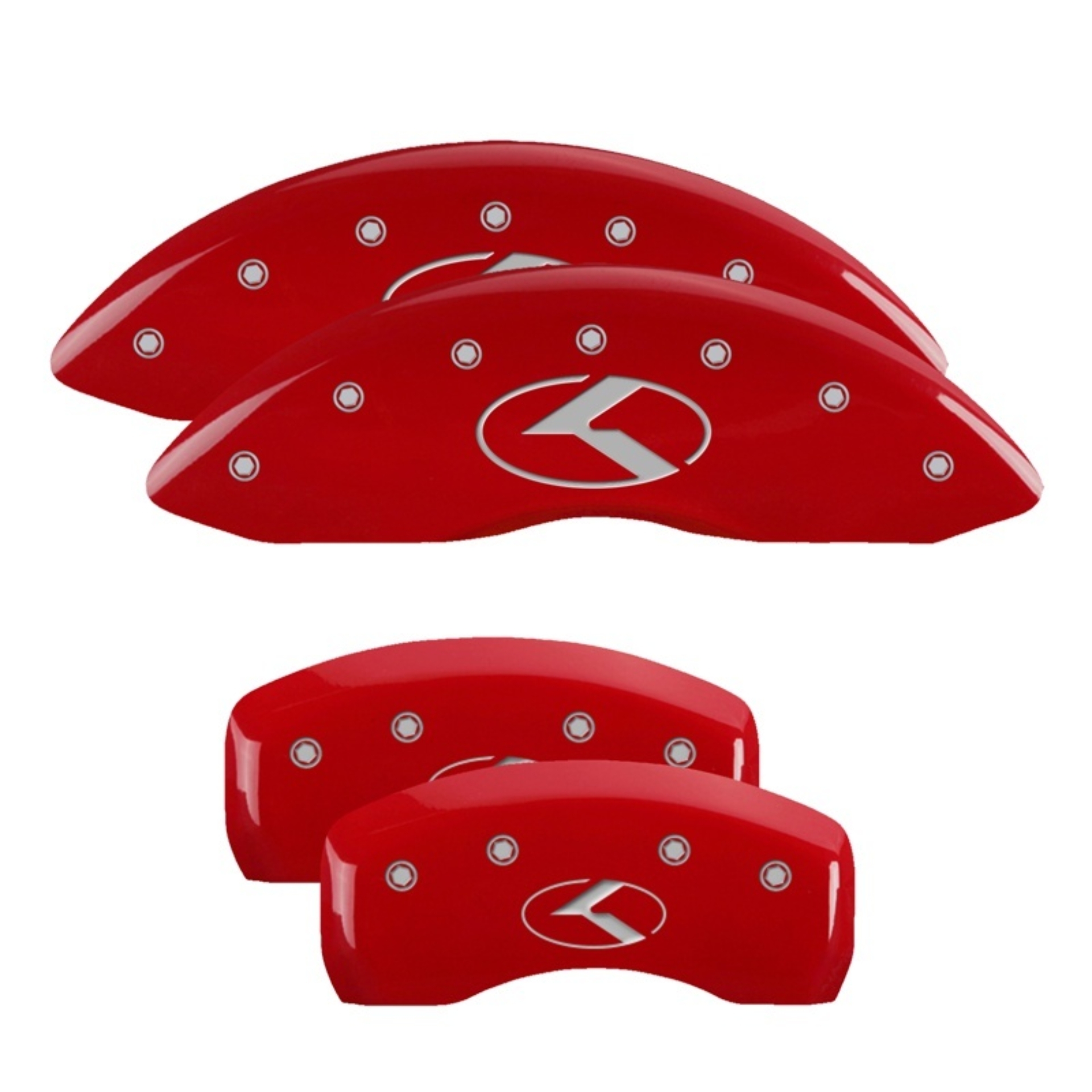 Picture of MGP Caliper Covers 4 Logo - 21192SCRKRD