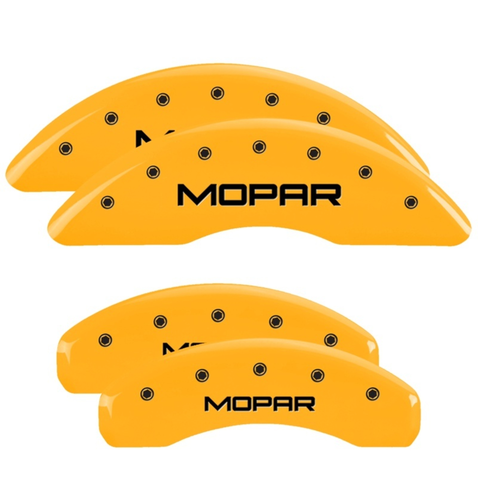 Picture of MGP Caliper Covers 4 Logo - 32002SMOPYL