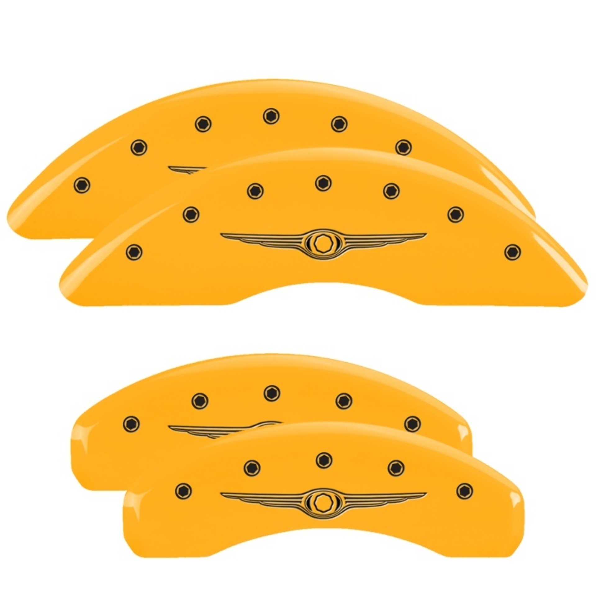 Picture of MGP Caliper Covers 4 Logo - 32002SCW1YL