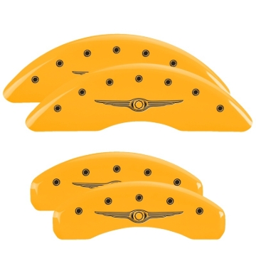 Picture of MGP Caliper Covers 4 Logo - 32002SCW1YL