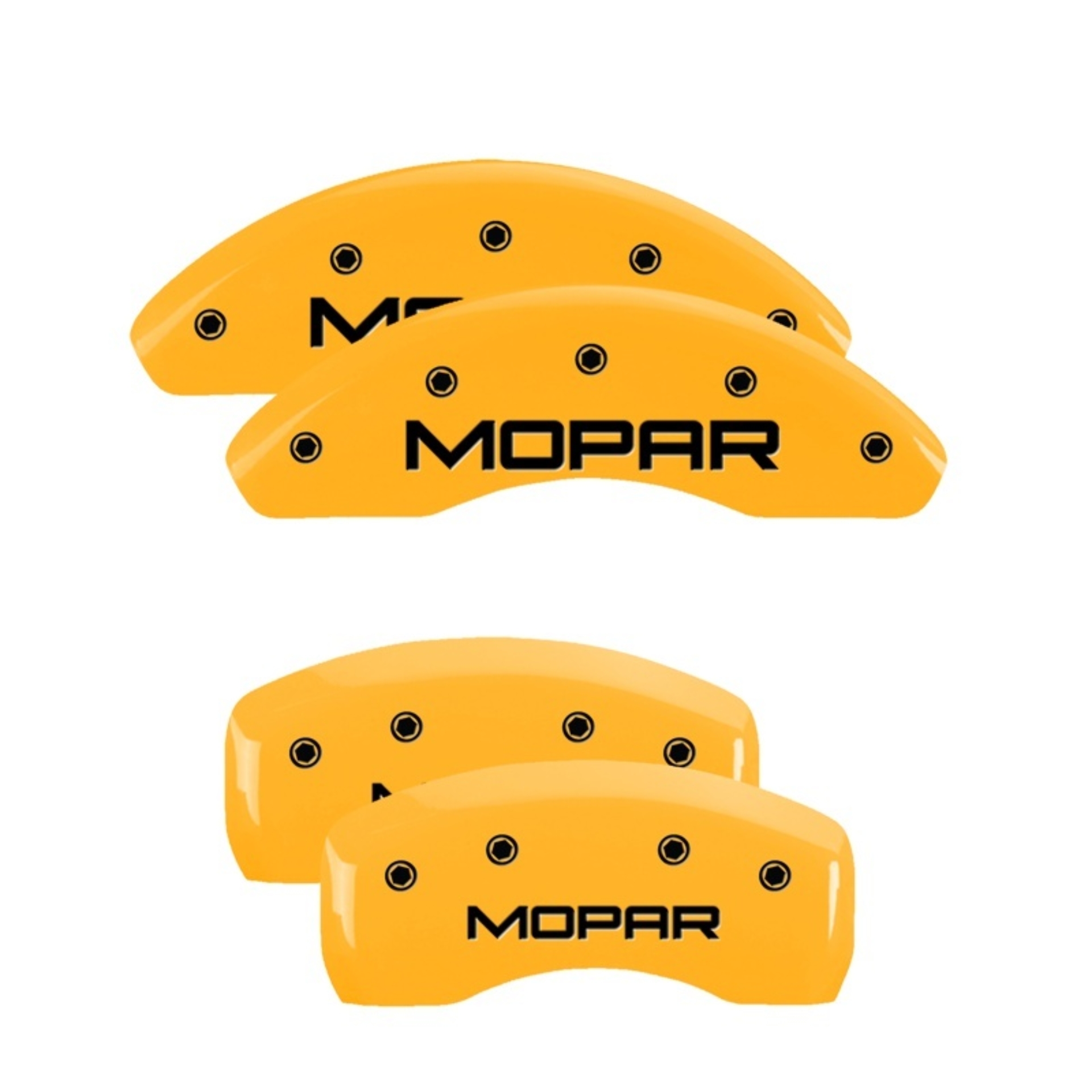 Picture of MGP Caliper Covers 4 Logo - 32015SMOPYL