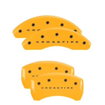 Picture of MGP Caliper Covers 4 Logo - 32011SCRFYL