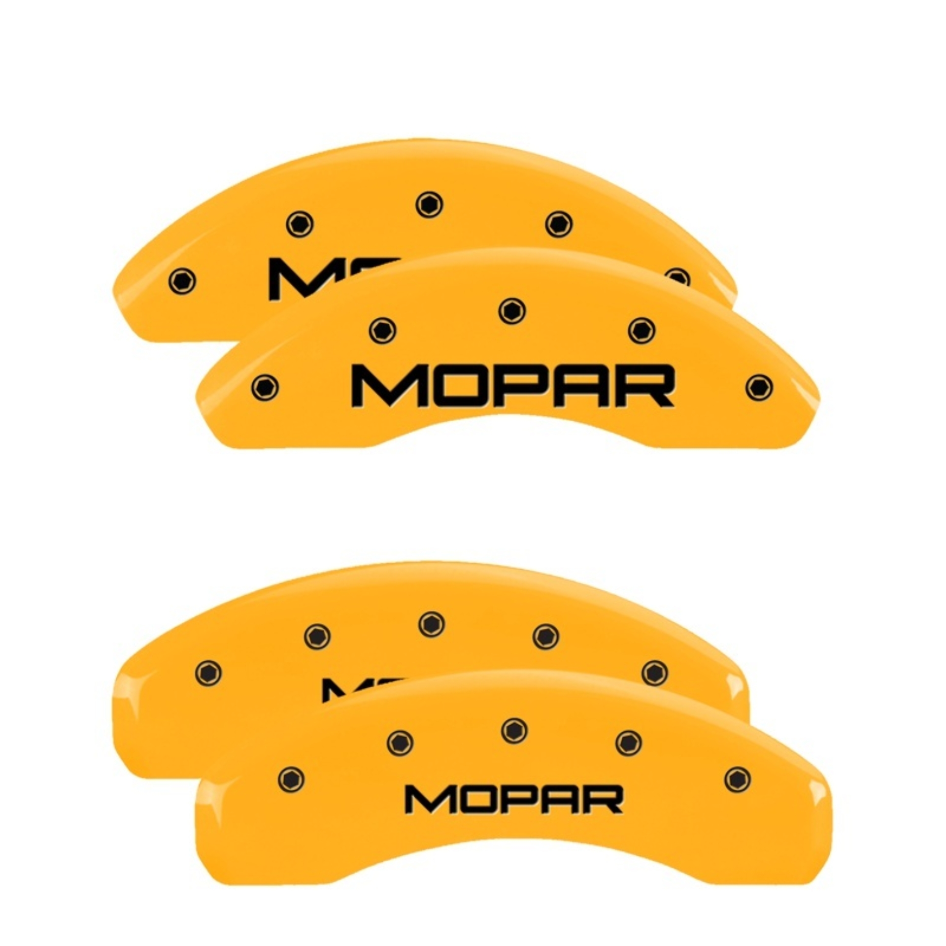 Picture of MGP Caliper Covers 4 Logo - 32014SMOPYL