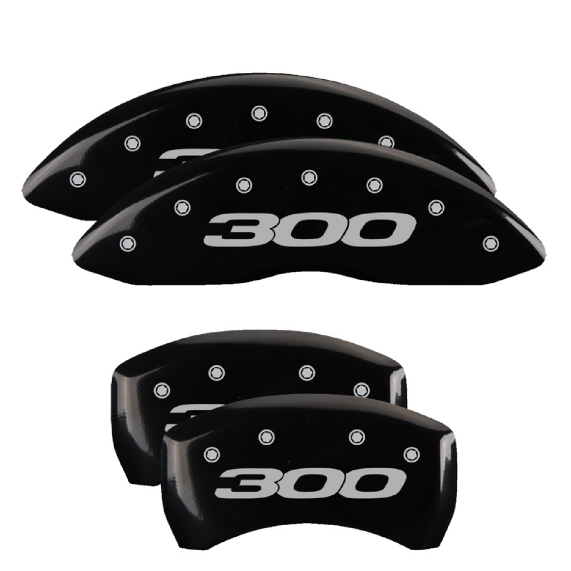 Picture of MGP Caliper Covers 4 Logo - 32016S301BK