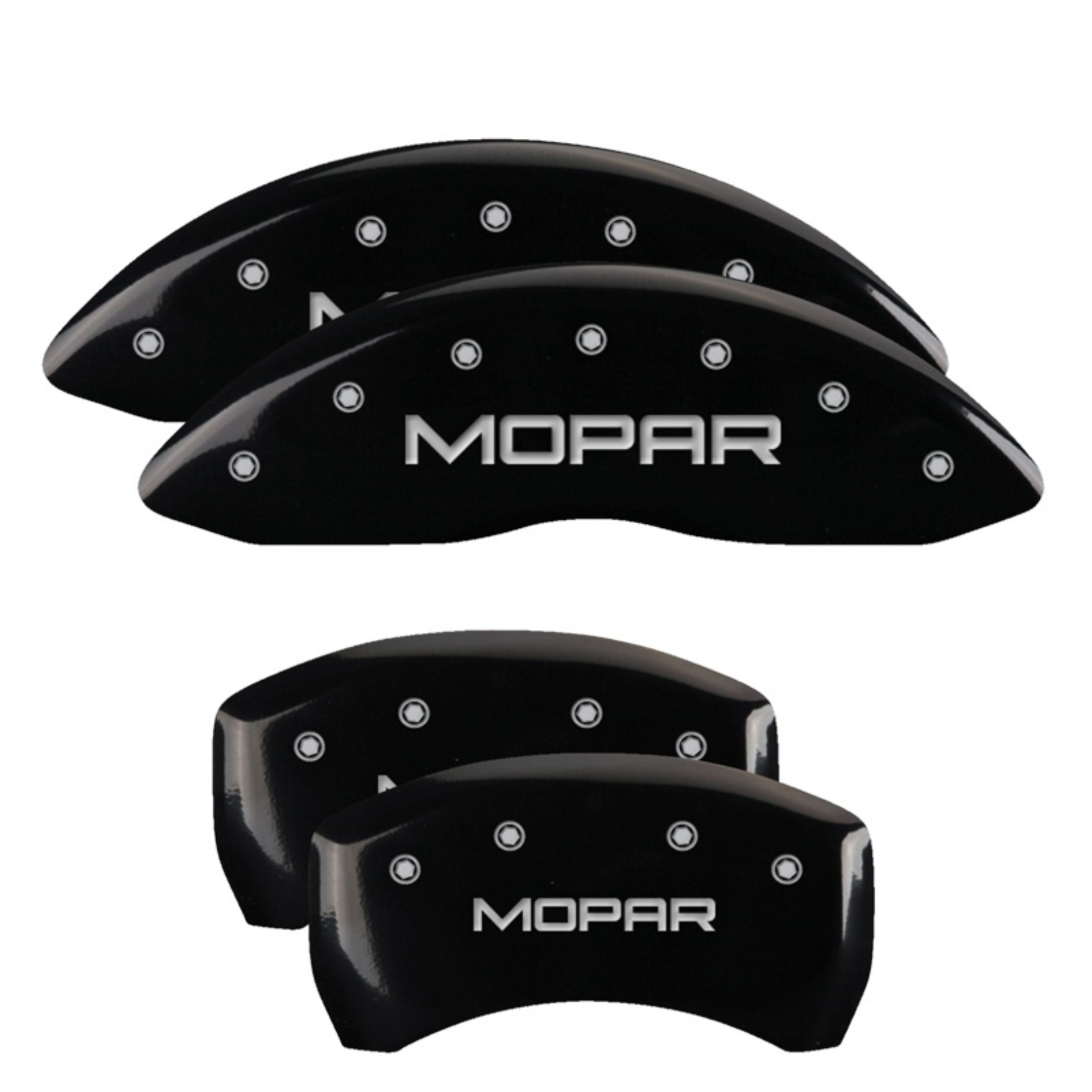 Picture of MGP Caliper Covers 4 Logo - 32025SMOPBK