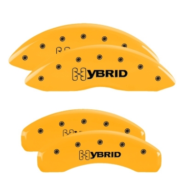 Picture of MGP Caliper Covers 4 Logo - 34004SHYBYL