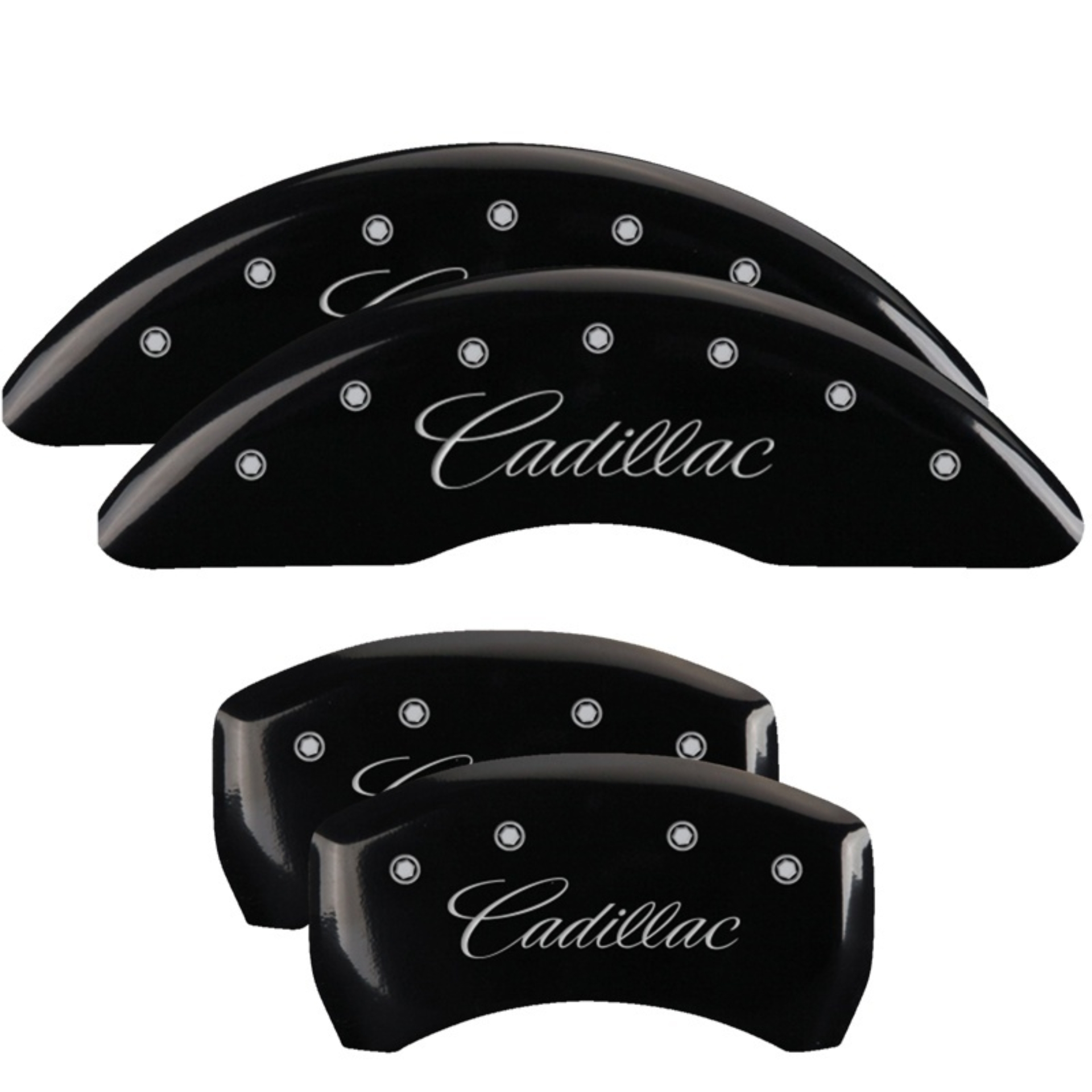 Picture of MGP Caliper Covers 4 Logo - 35026SCADBK