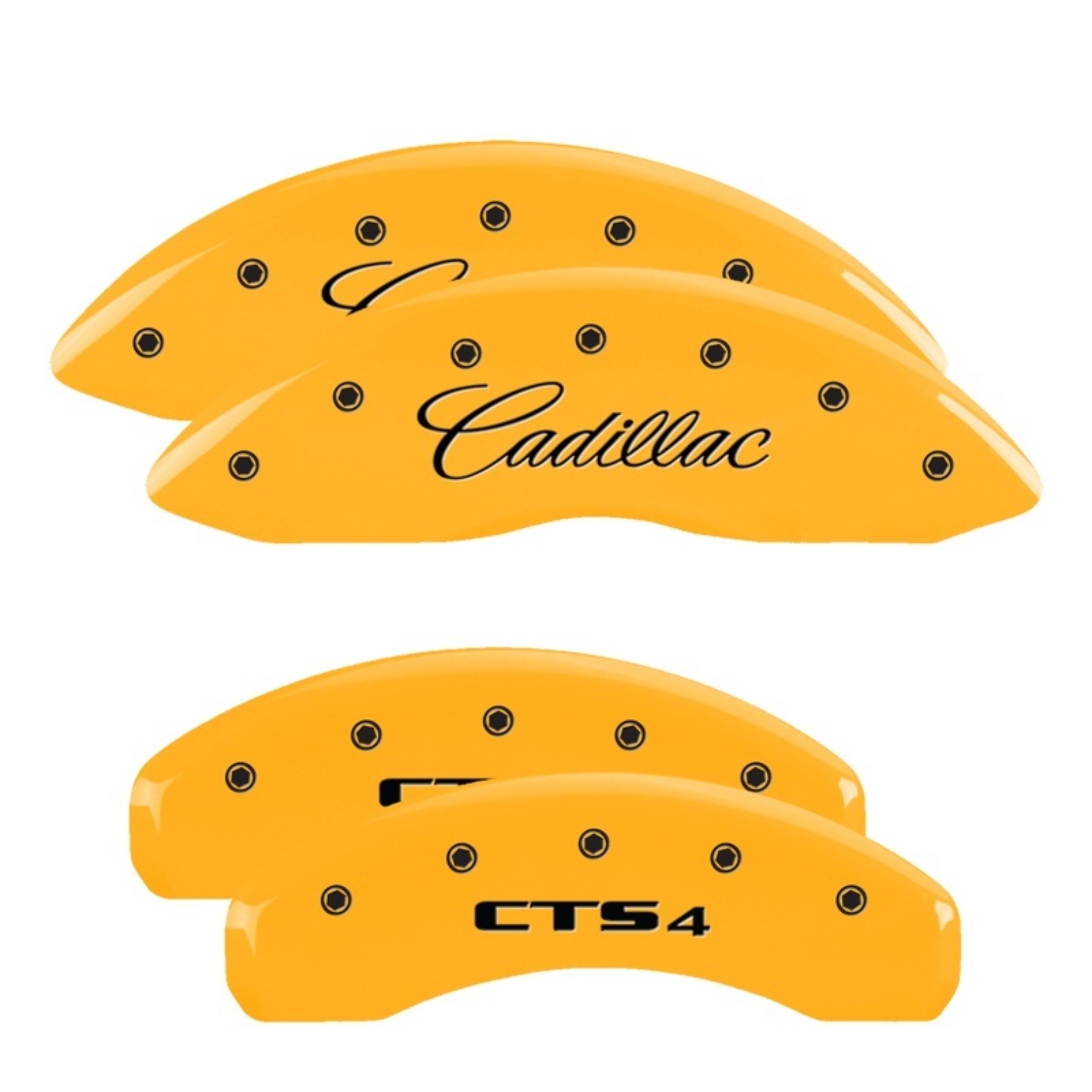 Picture of MGP Caliper Covers 4 Logo - 35028SCT4YL
