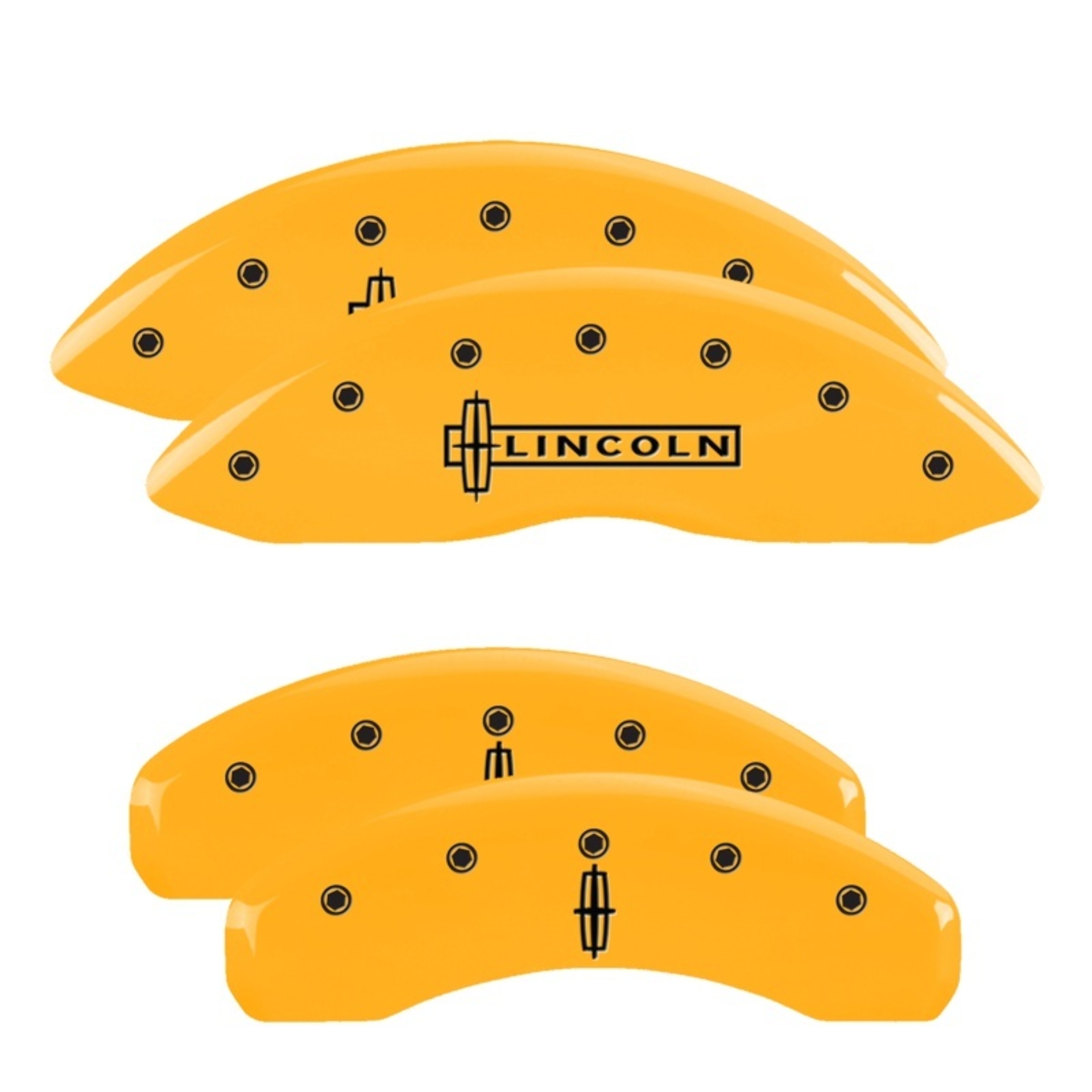 Picture of MGP Caliper Covers 4 Logo - 36009SLC1YL