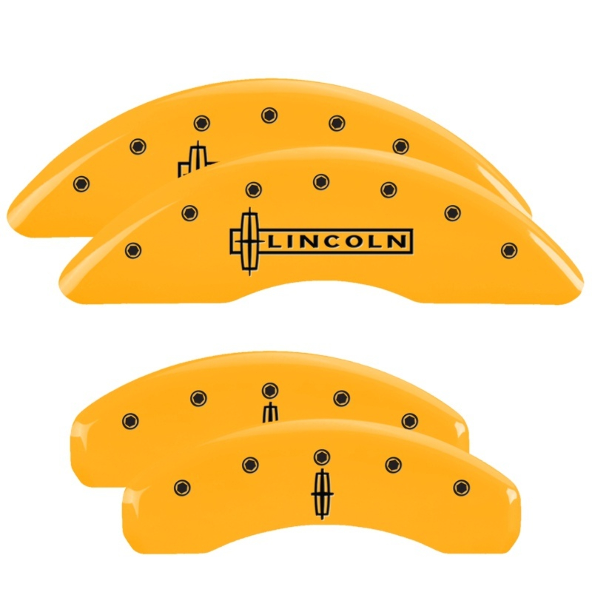 Picture of MGP Caliper Covers 4 Logo - 36010SLC1YL