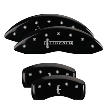 Picture of MGP Caliper Covers 4 Logo - 36022SLC1BK