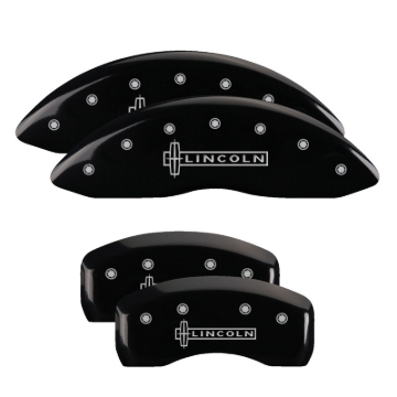 Picture of MGP Caliper Covers 4 Logo - 36023SLCNBK