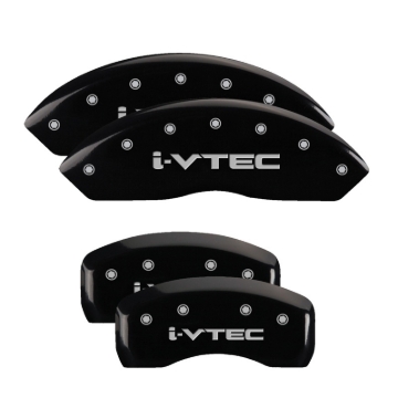 Picture of MGP Caliper Covers 4 Logo - 39022SIVTBK