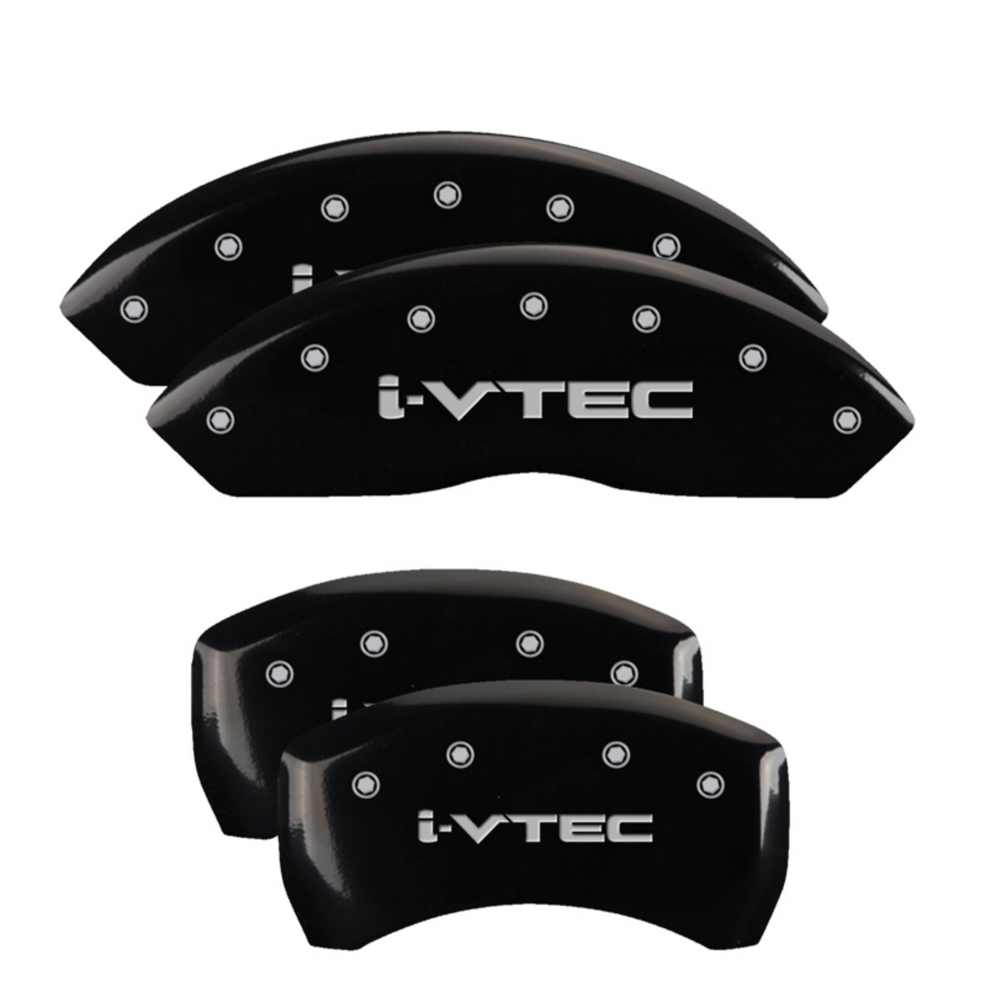 Picture of MGP Caliper Covers 4 Logo - 39024SIVTBK