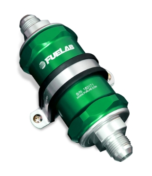 Picture of Fuelab FLB 818 In-Line Fuel Filter - 81823-6