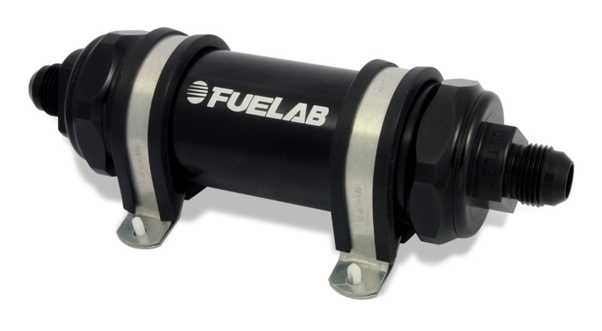 Picture of Fuelab FLB 828 In-Line Fuel Filter - 82802-1