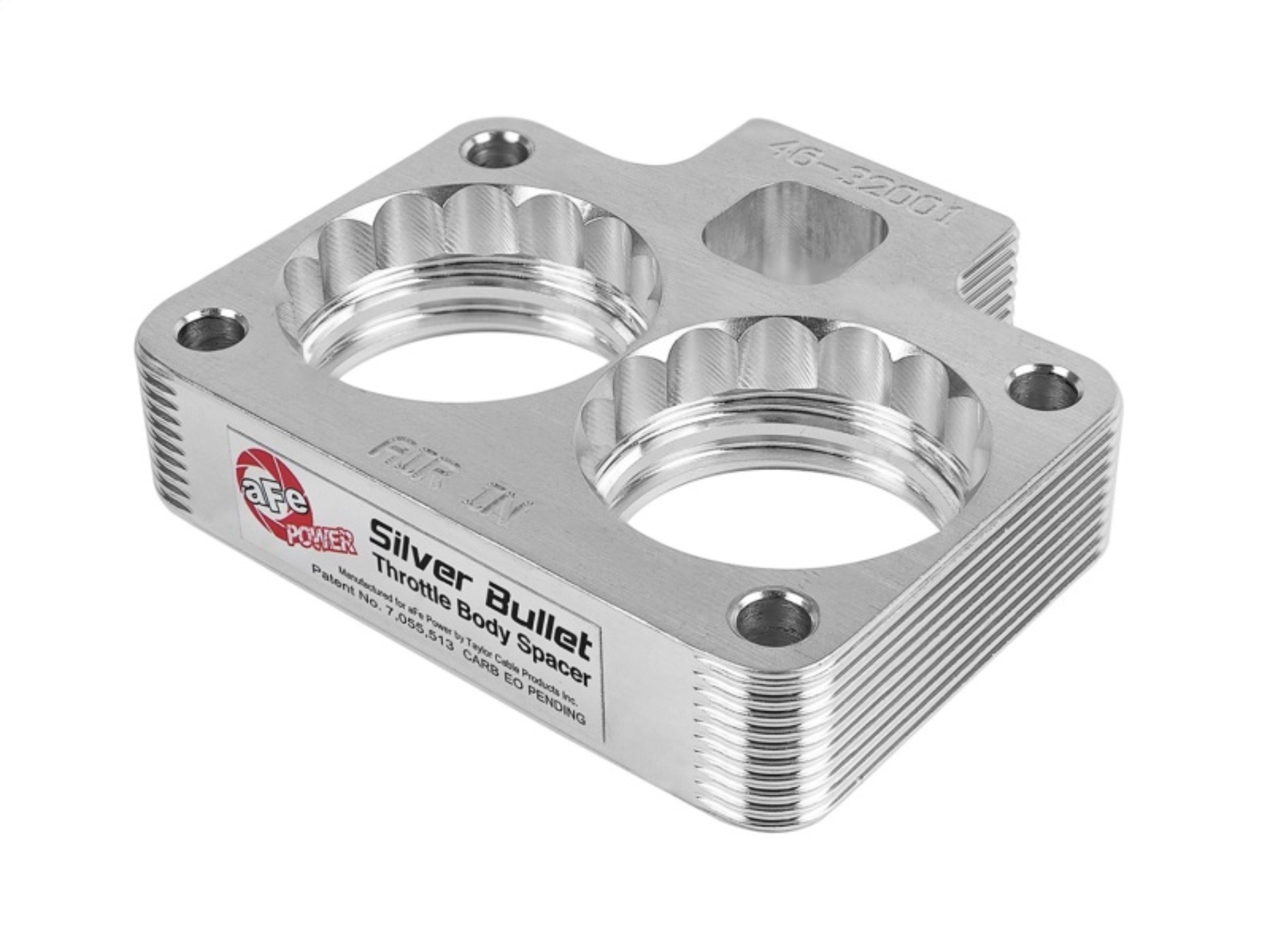 Picture of aFe Silver Bullet TBS Throttle Body Spacers - 46-32001