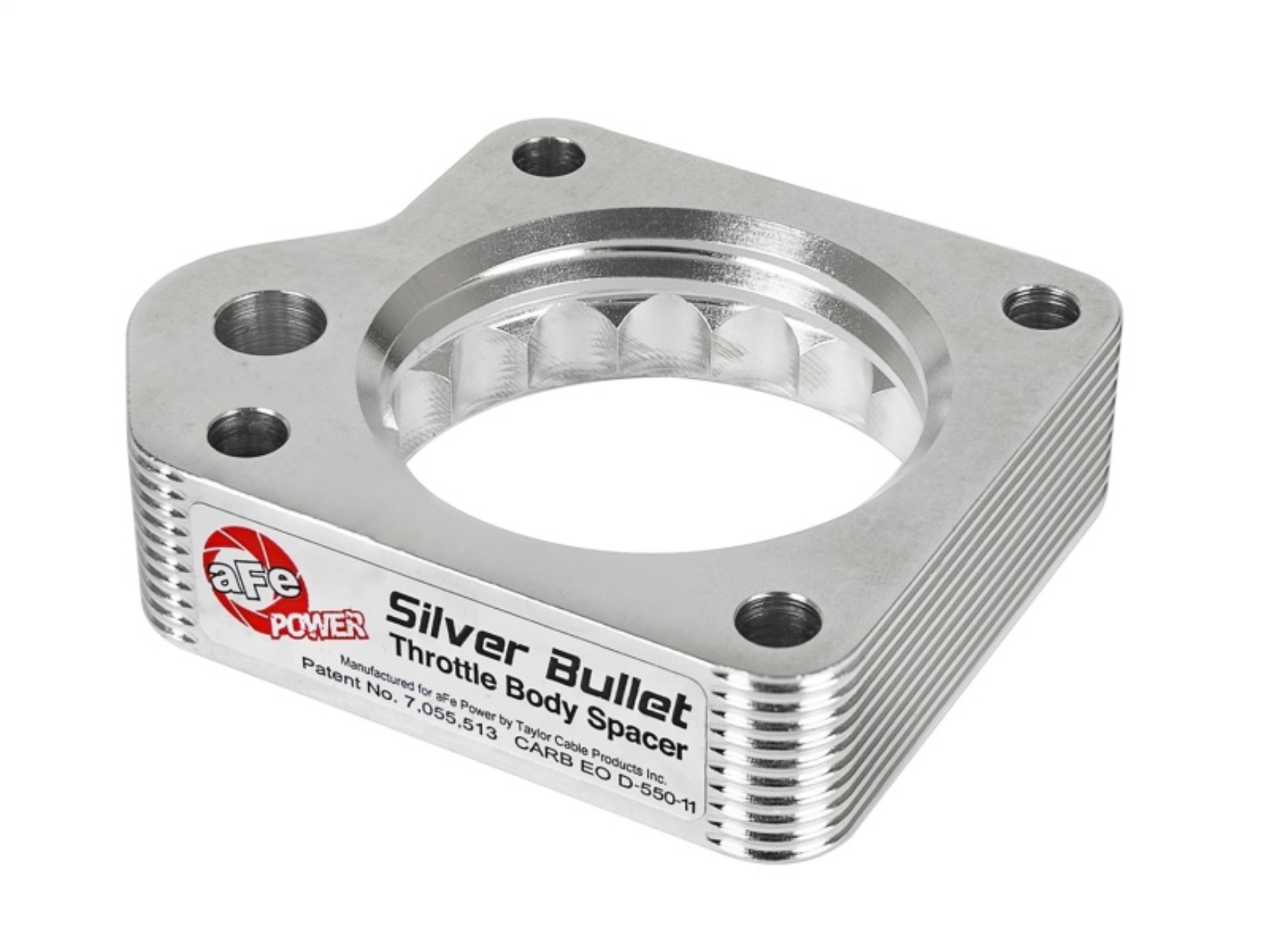 Picture of aFe Silver Bullet TBS Throttle Body Spacers - 46-33004