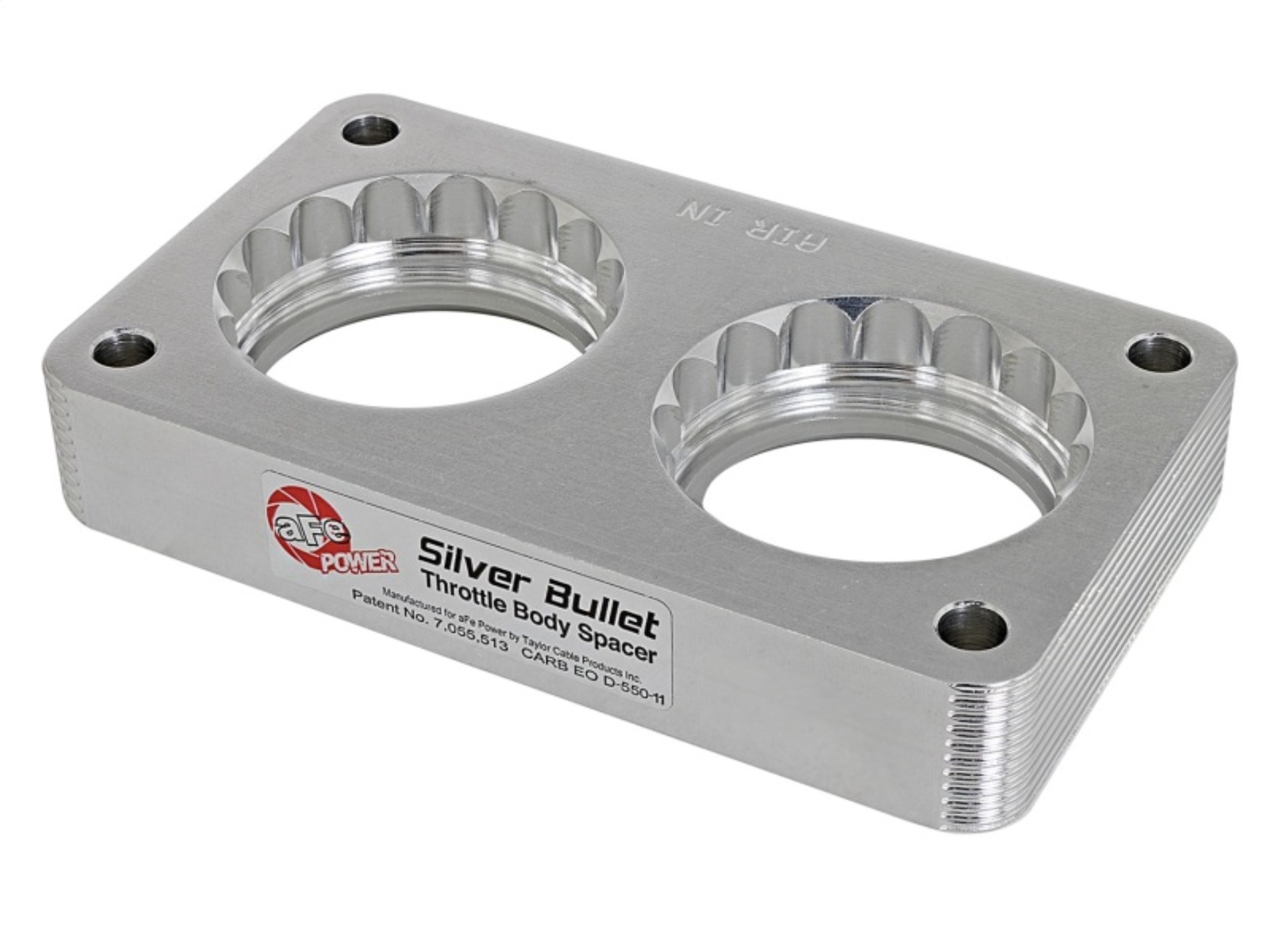 Picture of aFe Silver Bullet TBS Throttle Body Spacers - 46-33005