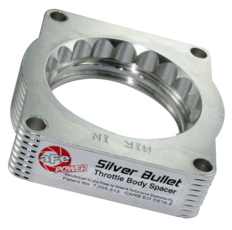 Picture of aFe Silver Bullet TBS Throttle Body Spacers - 46-34003