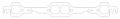 Picture of Cometic Gasket CG Exhaust Gaskets - C5895-030
