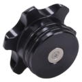 Picture of Fleece Performance FPE Billet Fuel Caps - FPE-FC-1316-BLK