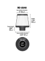 Picture of K&N Engineering KN Universal Air Filter - RC-2540