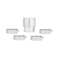 Picture of Mishimoto MM Silicone Hose-Radiator Radiator Hoses - MMHOSE-CHV-06DBK