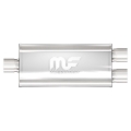 Picture of 2.25 in/2.25 in Center/Dual; 5 in x 14 in x 8 in Body Muffler 12138