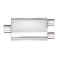 Picture of 3 in/2.25 in Center/Dual; 4 in x 14 in x 9 in Body Muffler 13278