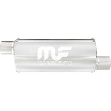 Picture of 2.5 in/2.5 in Offset/Offset; 6 in x 14 in x 6 in Body Muffler 12636