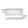 Picture of 2.5 in/2.5 in Offset/Offset; 4 in x 18 in x 9 in Body Muffler 13266