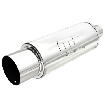Picture of 2.25 in/4 in Center/Center; 5 in x 14 in x 5 in Body Muffler 14857