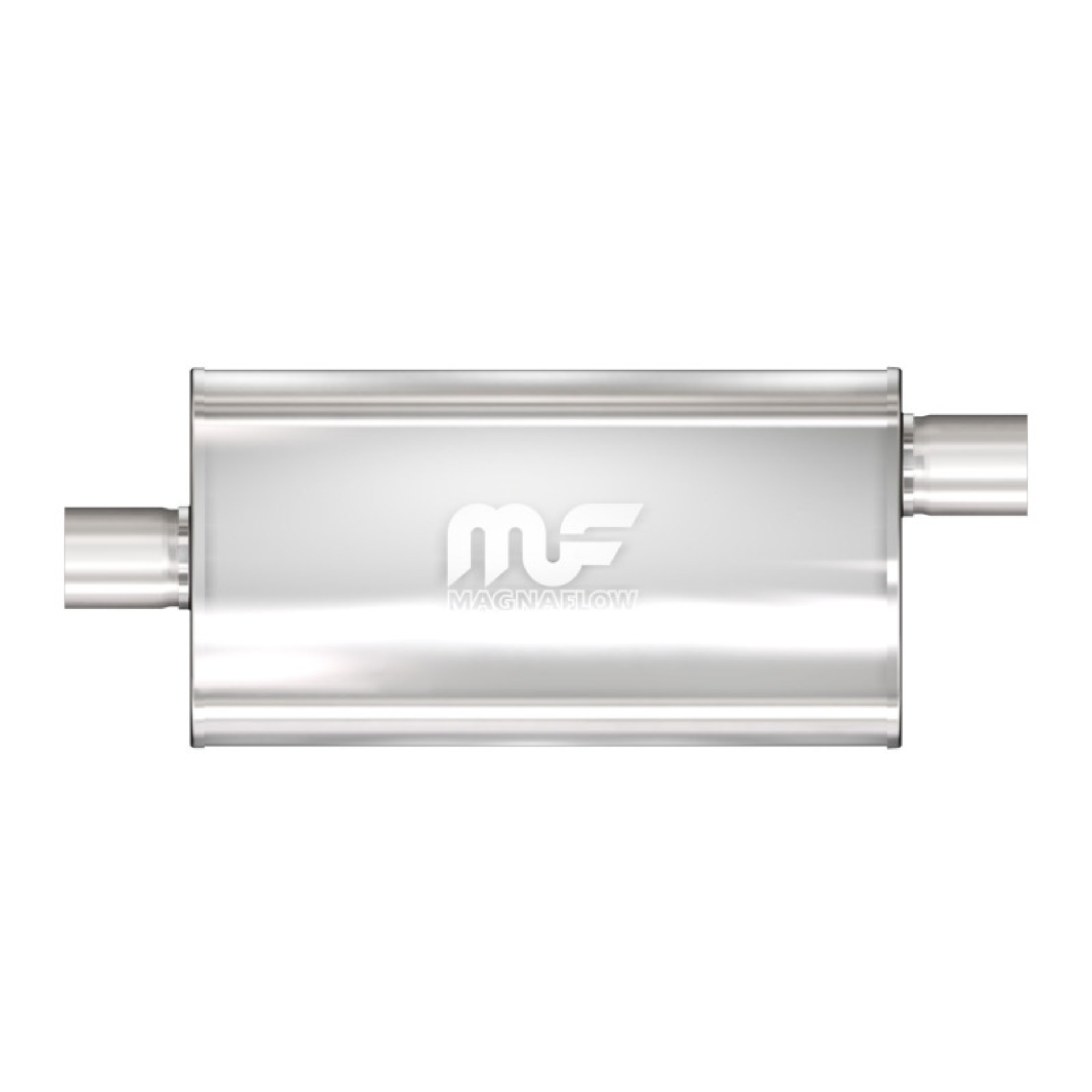 Picture of 3.5 in/3.5 in Offset/Center; 5 in x 22 in x 11 in Body Muffler 12909