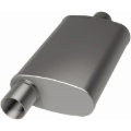 Picture of 3.5 in/3.5 in Offset/Center; 5 in x 22 in x 11 in Body Muffler 12909