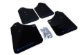 Picture of Rally Armor RAL UR Blk Flap/Blue Logo Mud Flaps - MF1-UR-BLK/BL