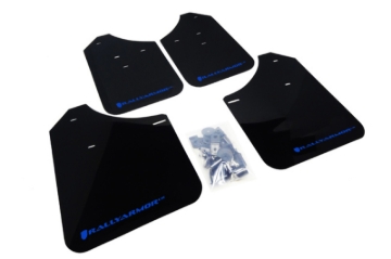 Picture of Rally Armor RAL UR Blk Flap/Blue Logo Mud Flaps - MF1-UR-BLK/BL