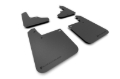 Picture of Rally Armor RAL Basic Blk Flap/Blk Logo Mud Flaps - MF2-BAS-BLK