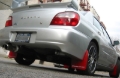 Picture of Rally Armor RAL UR Red Flap/Wht Logo Mud Flaps - MF1-UR-RD/WH