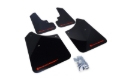 Picture of Rally Armor RAL UR Blk Flap/Rd Logo Mud Flaps - MF5-UR-BLK/RD