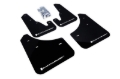 Picture of Rally Armor RAL UR Blk Flap/Wht Logo Mud Flaps - MF9-UR-BLK/WH