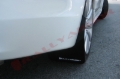 Picture of Rally Armor RAL UR Blk Flap/Wht Logo Mud Flaps - MF8-UR-BLK/WH