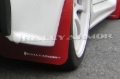 Picture of Rally Armor RAL UR Red Flap/Wht Logo Mud Flaps - MF8-UR-RD/WH