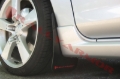 Picture of Rally Armor RAL UR Blk Flap/Rd Logo Mud Flaps - MF9-UR-BLK/RD